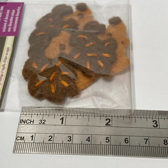 Hedgehog Felt Embellishments 100% Wool Needle Felting Crafts - Picture 11 of 13